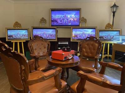 用嘹亮歌聲祝福百年 徐匯舉行慶祝中國共產黨成立100周年音畫展